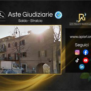 Apartment for sale, Piazza Vittorio Emanuele, 43, Rignano Flaminio